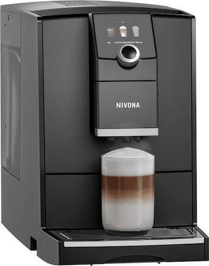 Nivona Cafe Romatica 791 Automat Espressoare 1455W Presiune 15bar cu Râșniță Neagră NIV791