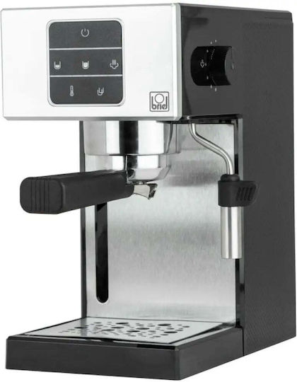 Briel A3 Μηχανή Espresso 1000W Πίεσης 20bar Μαύρη