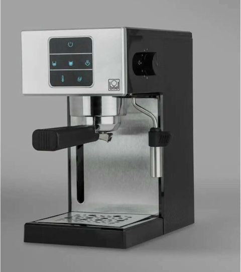 Briel A3 Μηχανή Espresso 1000W Πίεσης 20bar Μαύρη