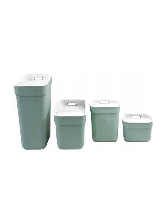 Curver Waste Bin Waste Plastic Green 10lt 1pcs
