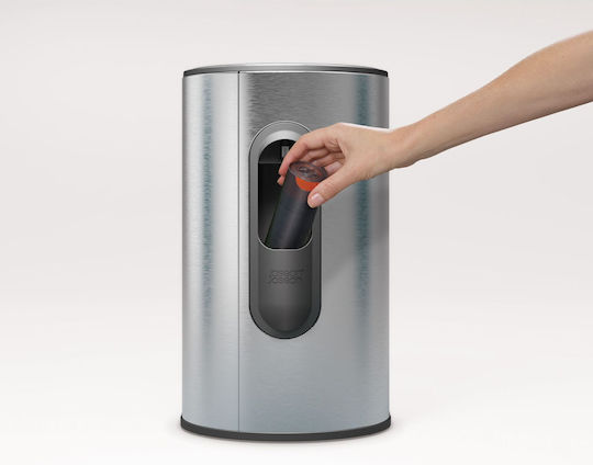 Joseph Joseph Waste Bin Stainless Steel with Pedal Gray 10lt