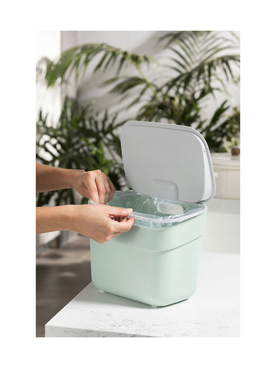 Keter Coș de Gunoi Plastic Gri 5lt 1buc