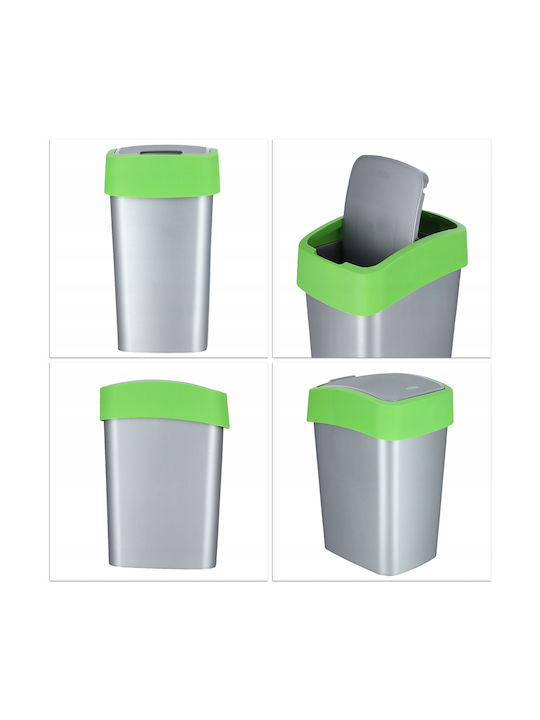 Curver Pacific Flip Coș de Gunoi Plastic Verde 50lt 1buc