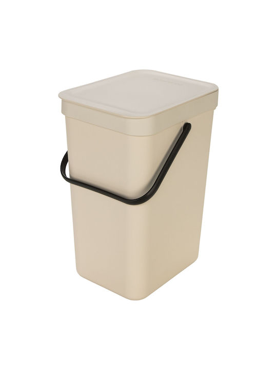 Brabantia Sort&go Mülleimer Kunststoff Beiges 12lt