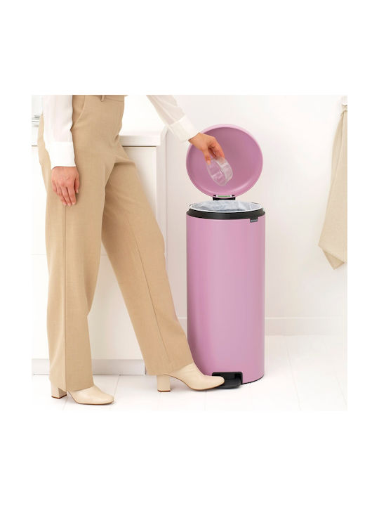 Brabantia Newicon Coș de Gunoi Plastic Roz 30l