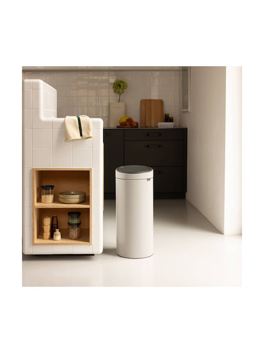 Brabantia Brabantia Kunststoff Mülleimer Grau 30lt