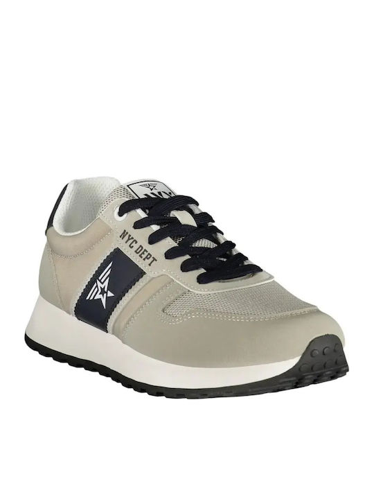 Ανδρικά Ανατομικά Sneakers Μπεζ / Μπλε