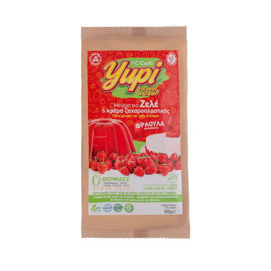 NoCarb Bio-Produkt Mischung für Zele Zuckerfrei mit Geschmack Vanille Glutenfrei 100gr