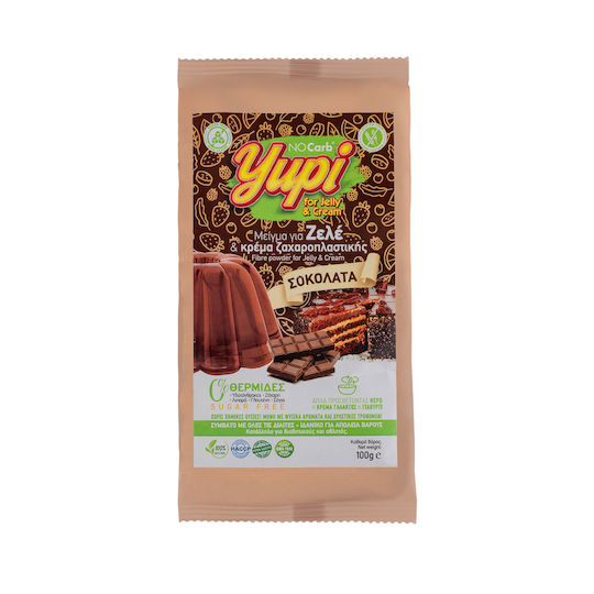 NoCarb Bio-Produkt Mischung für Zele Zuckerfrei mit Geschmack Vanille Glutenfrei 100gr