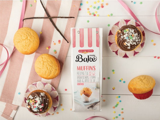 Myloi Agiou Georgiou Mix for Muffin Easy Bake with Flavor Vanilla for Muffins 500gr