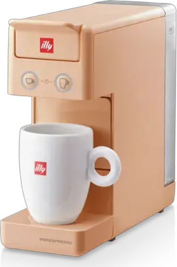 Illy Y3.3 Iperespresso Καφετιέρα για Κάψουλες Iperespresso Πίεσης 19bar Πορτοκαλί
