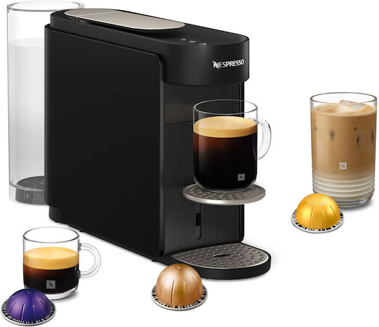 Krups Vertuo UP Kaffeekapselmaschine für Vertuo Kapseln Druckreiniger 15bar Tinten Schwarz