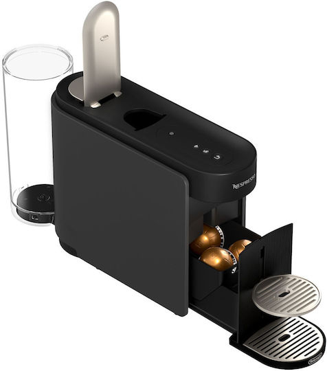 De'Longhi Vertuo Up Espresso Capsule Coffee Machine for Nespresso 15 Bar Pressure Anthracite