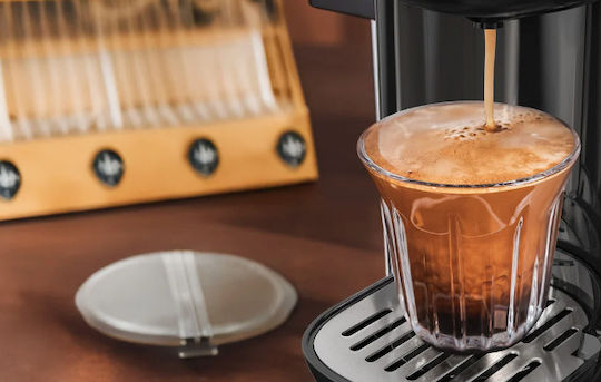 Hibrew H2b Kapsel-Kaffeemaschine Nespresso Druck 19bar Gray