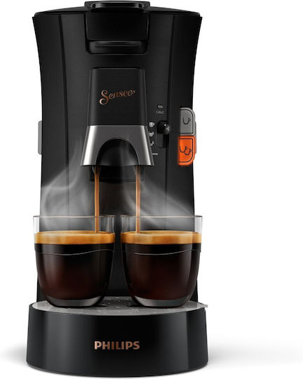Philips Senseo Kapsel-Kaffeemaschine Senseo Druck 1bar Schwarz
