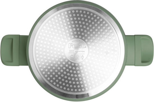 Fest Tiefer Topf aus Aluminium 4.3Es / 24cm