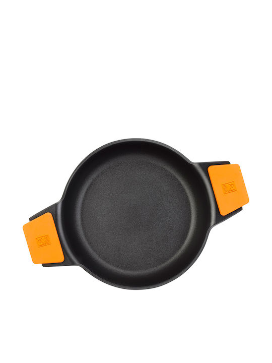 Bra Efficient Flacher Topf aus Aluminium 32cm