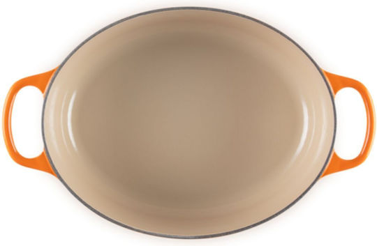 Le Creuset Signature Casserole Ρηχή Κατσαρόλα από Μαντέμι 4.1lt / 27cm Volcanic