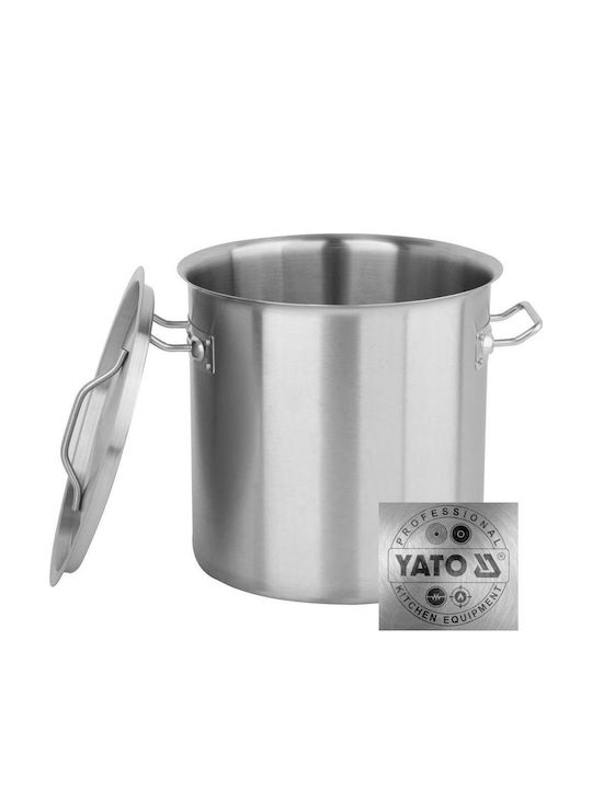 Yato Edelstahl Marmitentopf 17Es / 28cm