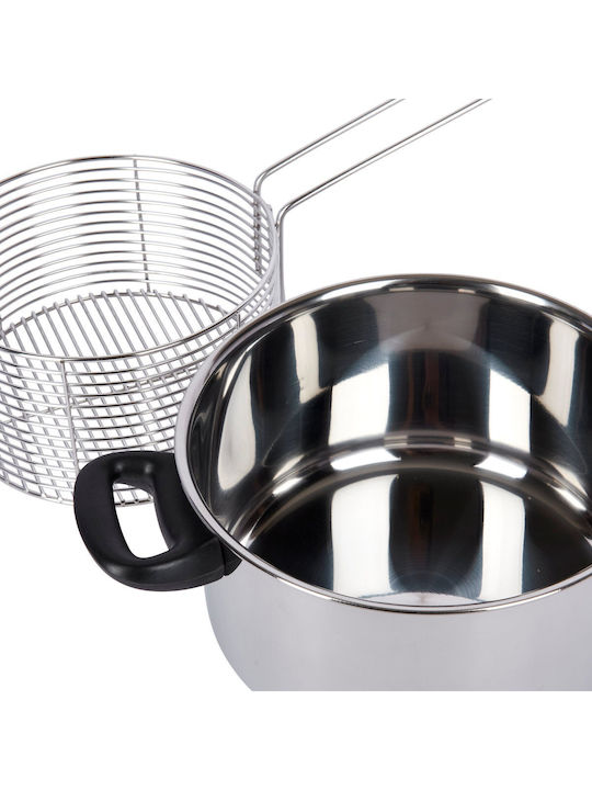 Kitchen Craft Ανοξείδωτη Κατσαρόλα Φριτέζα 3lt / 20cm