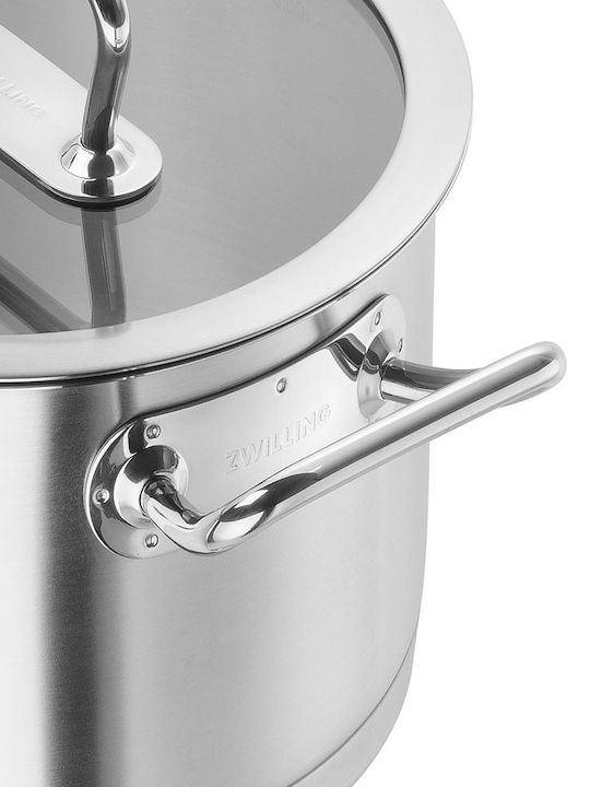 Zwilling J.A. Henckels Дълбока Неръждаема Тенджера 8.1л / 24см