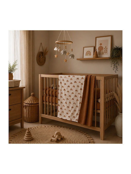 Grandes Suenos Blanket Nursery Swaddling Blankets Cotton Pink 75x100cm