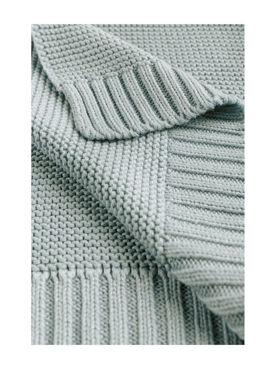 Sensillo Blanket Nursery Swaddling Blankets Bamboo Gray 80x100cm