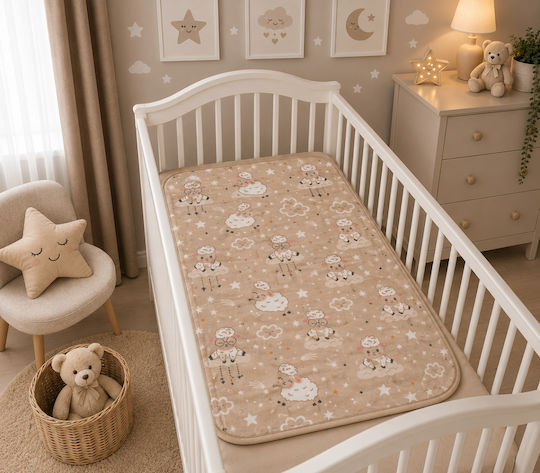 Kamtex Baby Wickeltücher für Kinderzimmer 90x110cm