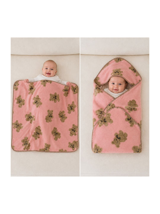 Kamtex Baby Nursery Swaddling Blanket 85x85cm