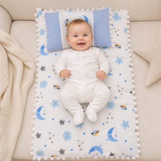 Kamtex Baby Wickeltücher für Kinderzimmer 2 Stück