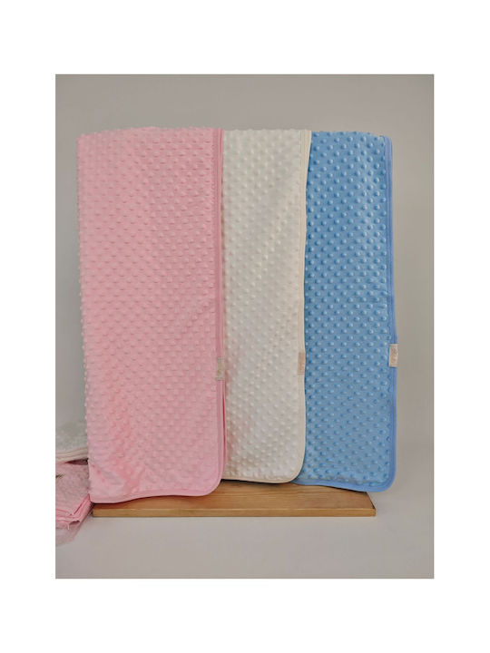 SteweHome Nursery Swaddling Cotton Multicolour Blanket 100x90cm