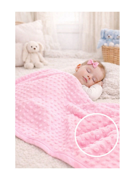 SteweHome Nursery Swaddling Cotton Multicolour Blanket 100x90cm