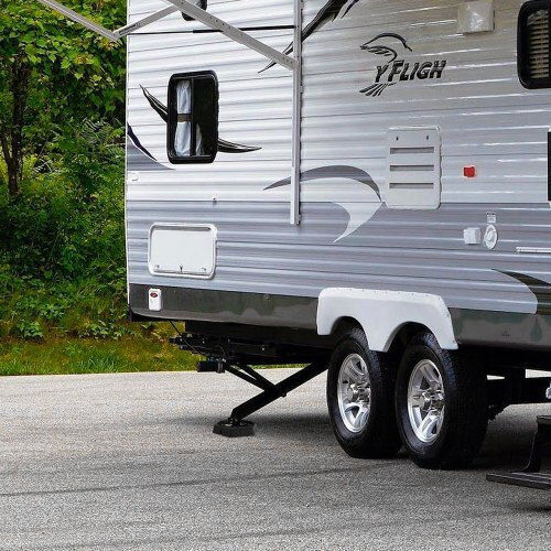 Vevor Rv Leveling Pads Round Landing Feet 9 Inch Jack Stabilizers Permanent Connection Rubber Cushions Capacity 5000 Pounds Per Jack Rv 5th Wheels Trailers Travel Caravans Category A C 6-Pack
