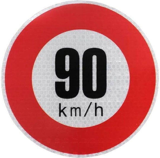 Autocolant Limit Viteză 90 Km H Sticker Limit