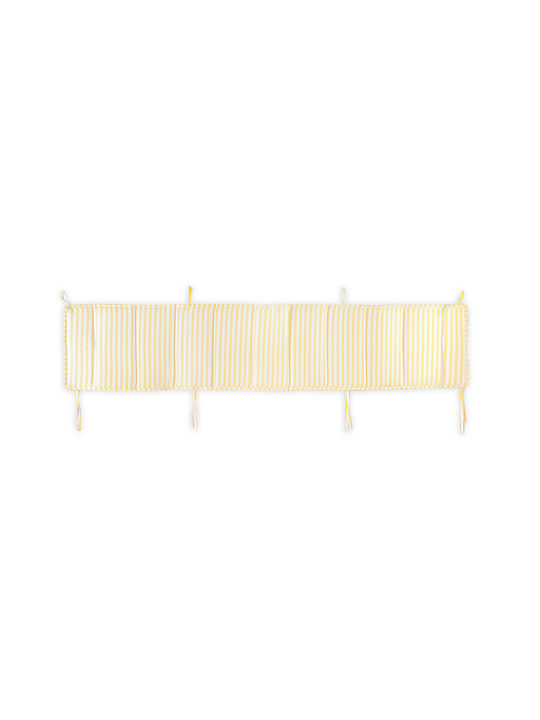 Rythmos Baby Cradle Sheet Cotton Yellow 80x110cm