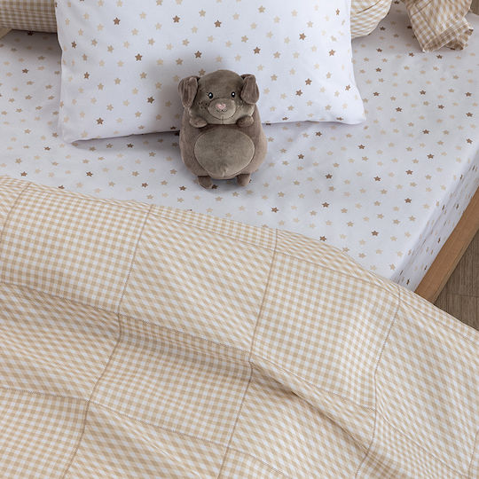 Baby Bettlaken Für Wiege 80x110 Bb100 Beige