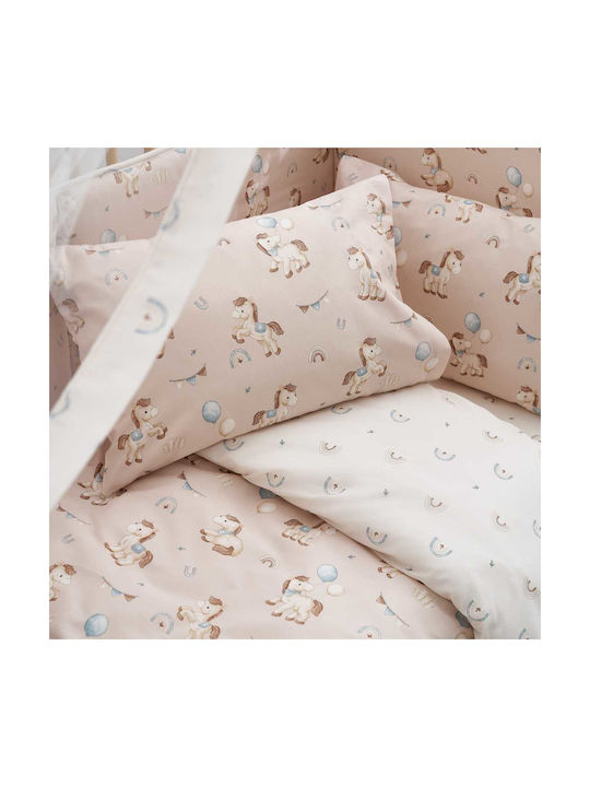Vesta Home Σετ Pony Ροζ 165x120εκ.