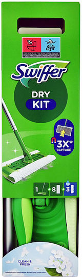 Swiffer Σκουπα + Πανακια 8τεμ + Υγρα Πανακια 3τεμ 1-60632