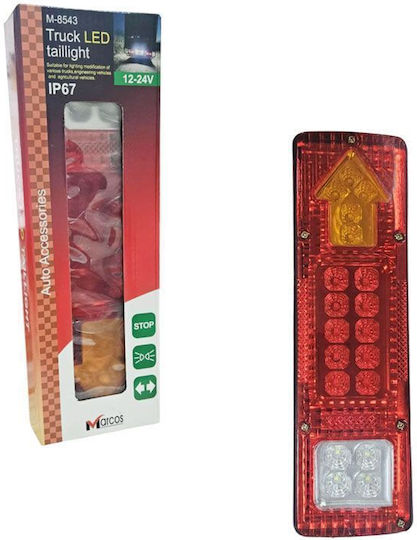 Marcos M-8543 Rear LED Taillight for Trucks