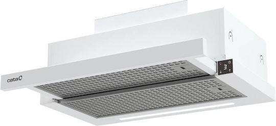 Cata TFH 6430 GWH Συρόμενος Απορροφητήρας 59.8cm Λευκός