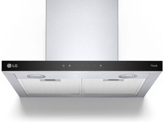 LG Abzugshaube Schornstein 60cm Inox mit Wi-Fi