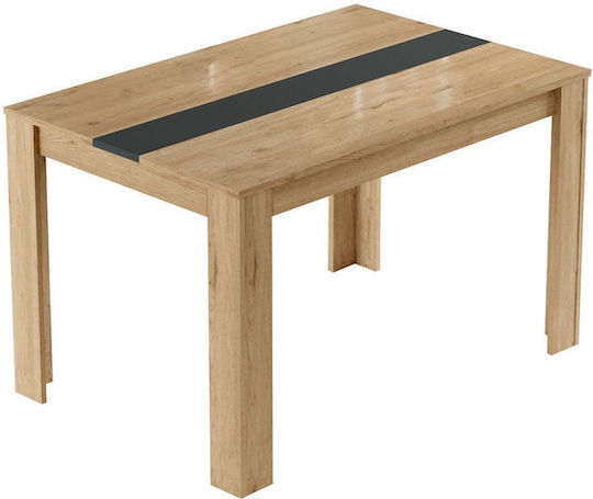 Esstisch für Speisesaal aus Holz im skandinavischen Stil 120x80x73,8 cm SteweHome
