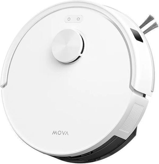 Mova E20S Pro Plus Σκούπα Ρομπότ με Χαρτογράφηση Laser & Απορρόφηση 5000Pa Λευκή