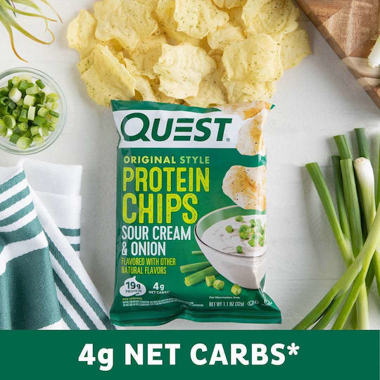 Protein Chips 32g Quest Nutrition Sour Cream & Onion