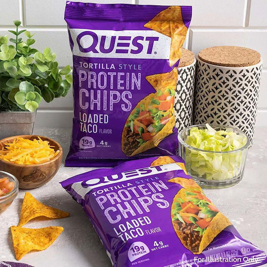 Protein Tortilla Chips 32g Quest Nutrition Loaded Taco