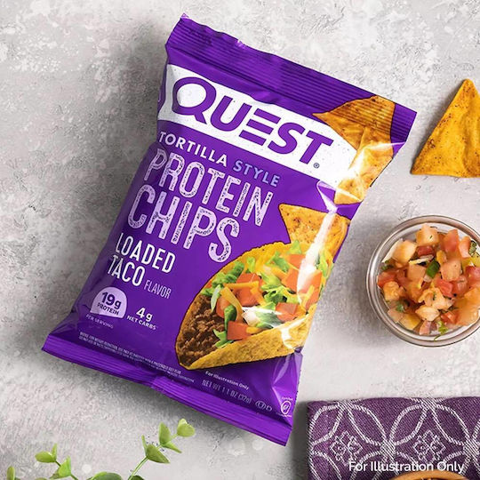 Protein Tortilla Chips 32g Quest Nutrition Loaded Taco