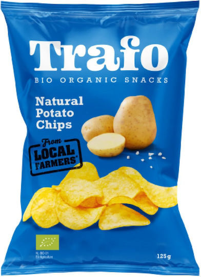 Trafo Bio Ecologice Chipsuri Proteine cu Sare 125gr