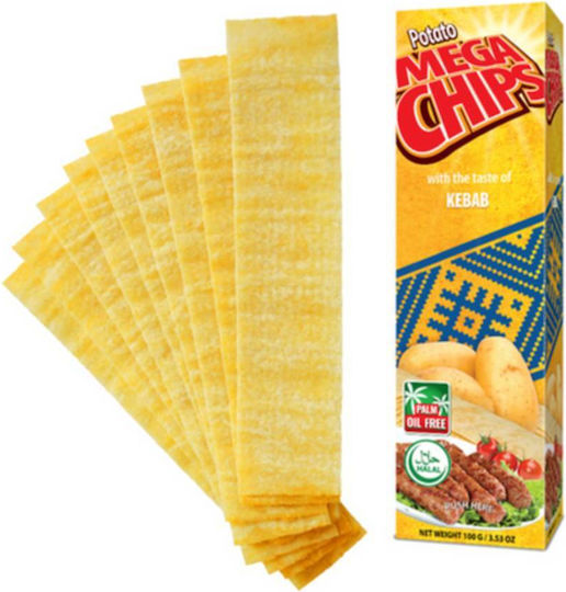Mega Potato Chips Taste Chicken 50gr