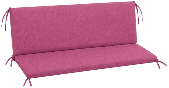Pucioasa Pernă Swing Cushion De Grădină Cu Spătar Burgundă 50x150cm