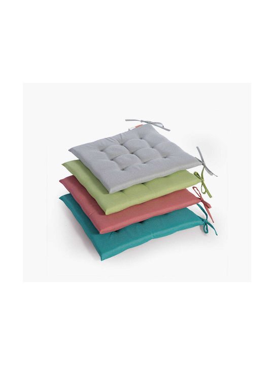 Nef-Nef Homeware Μαξιλάρι Καρέκλας Κήπου Samba Aqua 40x40εκ.